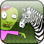 icon Zebra Fighting Zombies Eating Plants