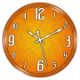 icon Orange Clock Live Wallpaper