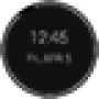 icon Battery Clock UCCW Skin dla Micromax Evok Dual Note