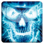 icon Neon Skull FBI Live Wallpaper dla Micromax Canvas Mega 2