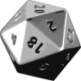 icon D20 DnD Dice Roller dla Xtouch Unix Pro