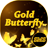 icon Gold Butterfly SMS Plus 1.0.28