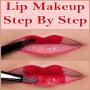 icon Lip Makeup Step By Step dla Samsung Galaxy Tab 4 10.1 LTE