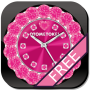 icon [Free]CUTE QLOCK Pink Diamond dla Micromax Canvas Mega 2