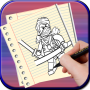 icon How to Draw Lego Ninjago dla Wiko K-Kool