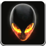 icon Alien Skull Fire LWallpaper dla Samsung I9506 Galaxy S4