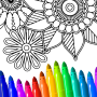 icon Coloring Book for Adults
