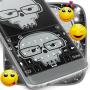 icon Brainy Skull Keyboard Theme