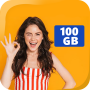 icon Daily Internet Data GB MB app dla Samsung Droid Charge I510