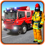 icon Fire Truck: Firefighters