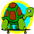 icon Crazy Turtle Skateboarding 1.5