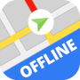 icon Offline Maps & Navigation dla coolpad Shine