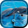 icon Dolphins Jigsaw Puzzle