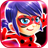 icon Running Ladybug The Hero Chibi 2