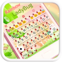 icon Rainbow Ladybug Emoji Keyboard dla Micromax Canvas Mega 2
