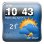 icon Cool Weather Clock Widgets