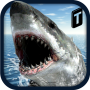 icon Crazy Shark 3D Sim dla oneplus 3