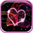 icon Neon Hearts Live Wallpaper 2.2