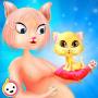 icon My Newborn Baby Kitten Games dla amazon Fire HD 8 (2017)