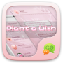 icon GO SMS PLANT A WISH THEME