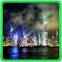 icon Hong Kong Night Live Wallpaper