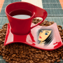 icon Beautiful Cup Photo Frame