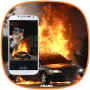 icon Dude Your Car On Fire Prank