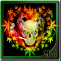 icon Skull Smoke Weed Magic FX dla LG X5