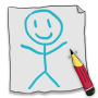icon Draw Stickman
