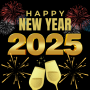 icon Happy New Year 2025 dla BLU Neo XL