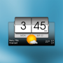 icon 3D Flip Clock & Weather dla Samsung Galaxy S III T999