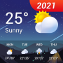 icon Weather Forecast - Live Weathe dla Micromax Canvas Mega 2