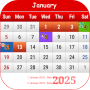 icon Japan Calendar 2025 dla Huawei P10 Lite